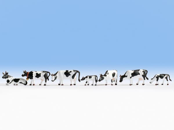 NOCH Cows, TT (1:120), Musta, Valkoinen musta, Valkoinen