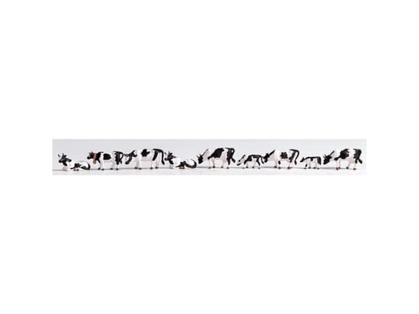 NOCH Cows, N (1:160), Sort, Hvit