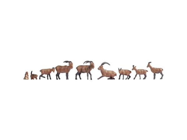 NOCH Alpine Animals, HO (1:87), Ruskea