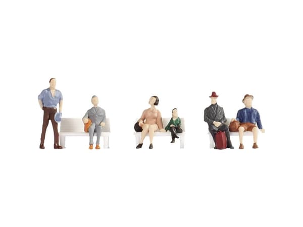NOCH Passengers, HO (1:87), Multifärg