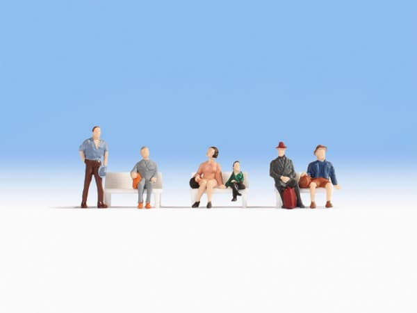 NOCH Passengers, HO (1:87), Multifärg Multifärg