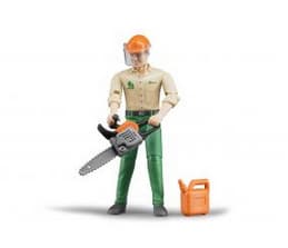 Bruder Forestry worker with accessories toy