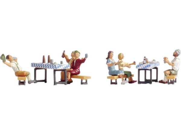 NOCH Beer Garden, HO (1:87), Multifärg