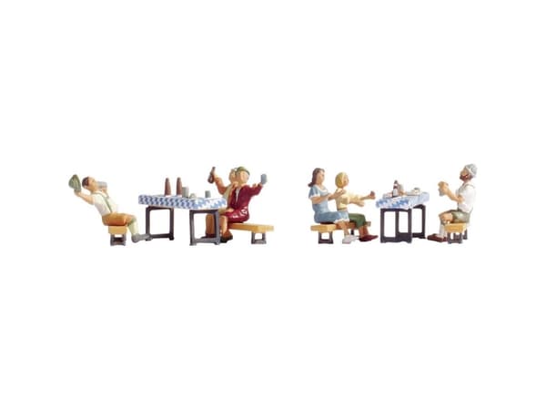 NOCH Beer Garden, HO (1:87), Multifärg