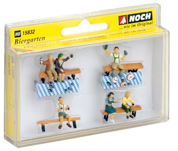 NOCH Beer Garden, HO (1:87), Multifärg