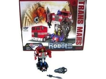 Trans Mars Hippo Robot Figur: Lastbil