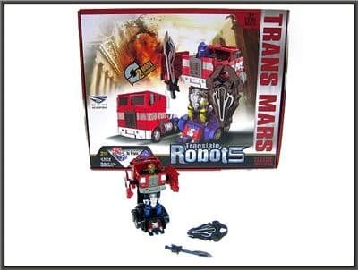 Trans Mars Hippo Robot Figur: Lastbil