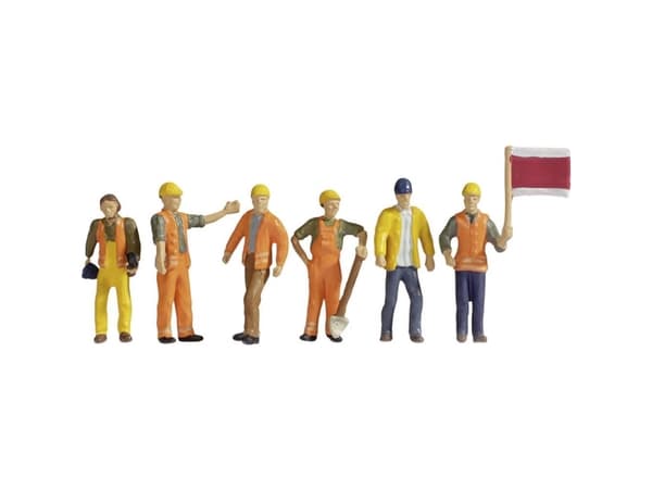 NOCH Track Workers, N (1:160), Blå, Orange, Gul