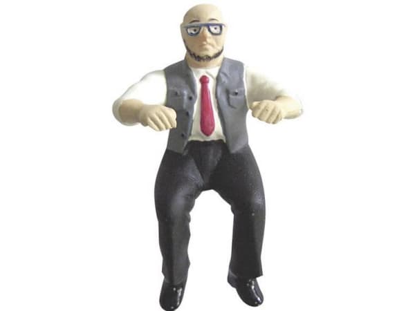 Piko G G Lokomotivfører figur Siddende, Lakeret