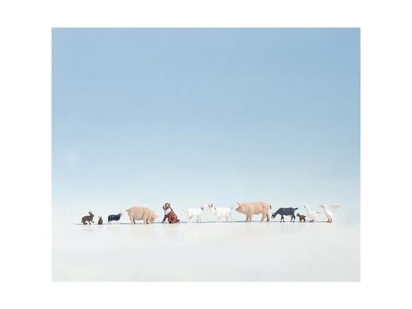 NOCH Farm Animals, N (1:160), Monivärinen