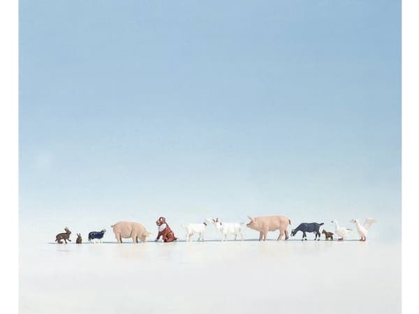 NOCH Farm Animals, N (1:160), Monivärinen