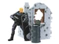 Miniatyrbilde 1 av 4: S.W.A.T. Politibetjent Action Figur med væg Type A 1:18