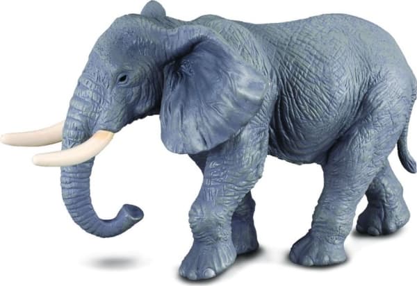 Collecta afrikansk elefantfigur (004-88025)