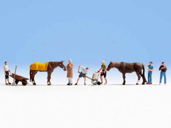 NOCH Stable Work, HO (1:87), Multifärg Multifärg