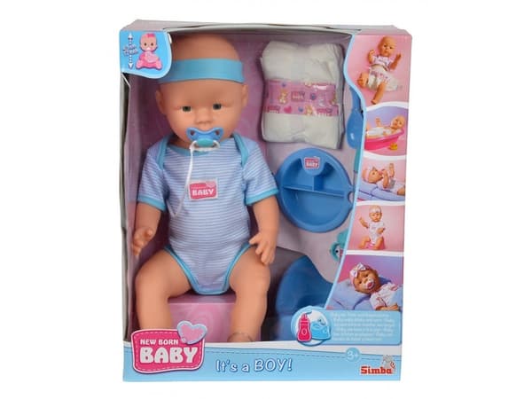 Simba NBB baby pojke docka 43cm (105030044)