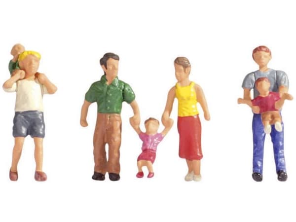 NOCH Parents & Children, HO (1:87), Multifärg