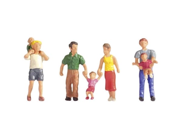 NOCH Parents & Children, HO (1:87), Multifärg