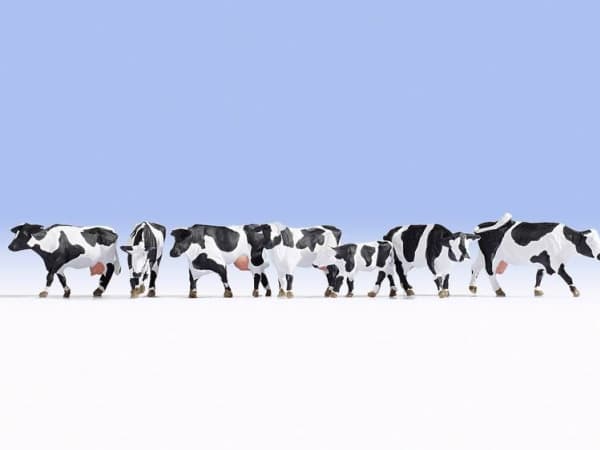 NOCH Cows, HO (1:87), Svart, Vit