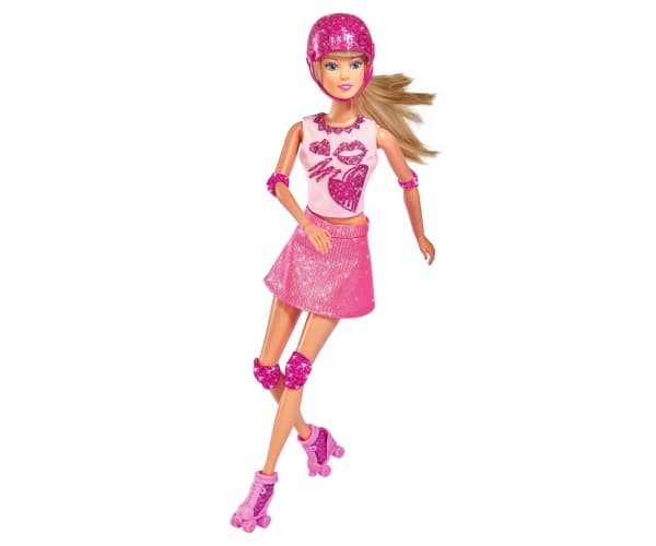 Simba Toys Steffi LOVE Glitter Skates, Stor docka, Flicka, 3 År, Flicka, Multifärg