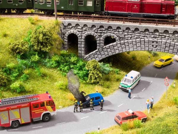 NOCH Fire Brigade Operation, HO (1:87), Musta, Keltainen