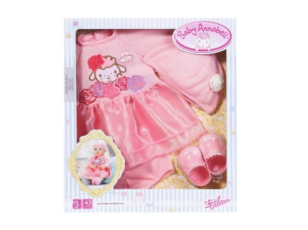 Baby Annabell Luxe set - Gebreid Nuken vaatesetti