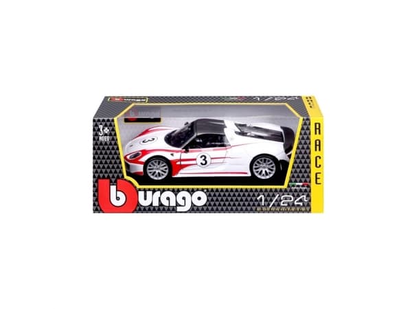 Bburago 1:24 Racing - Porsche 918 Spyder