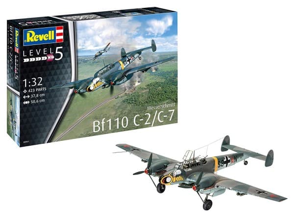 Revell - Messerschmitt Bf110 C-7, 1/32, 04961
