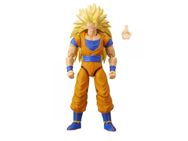 Bandai Super Saiyan 3 Goku, Toy Figure, Anime og Manga