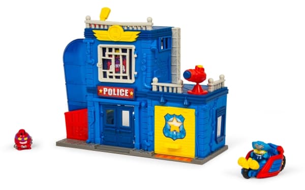 MagicBox Super Zings Police Station, Politi, Super Zings, 3 år, Flerfarget, Plast