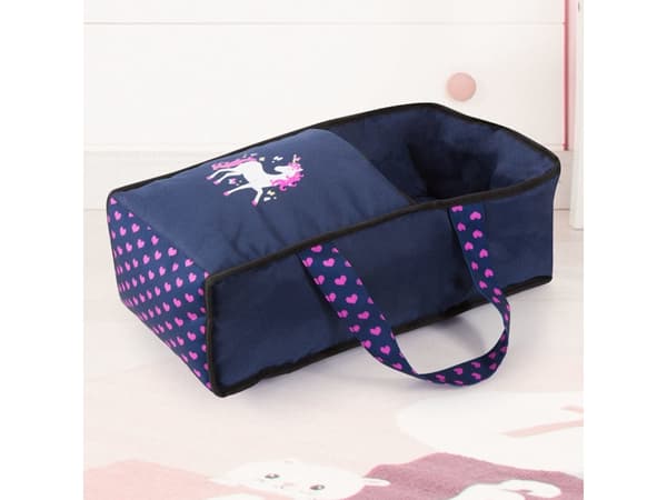 Dockvagn BAYER Design 13654AA City Star Combo Rosa, Marinblå