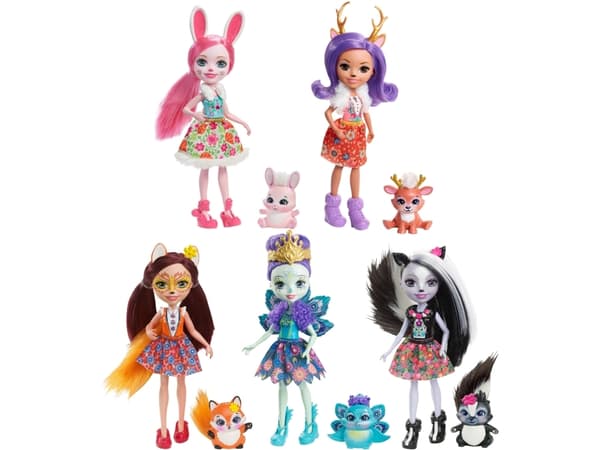 Mattel DVH87, Muotinukke, Naaras, 4 vuosi/vuosia, Tyttö, 150 mm, Monivärinen