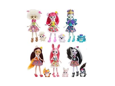 Mattel DVH87, Muotinukke, Naaras, 4 vuosi/vuosia, Tyttö, 150 mm, Monivärinen