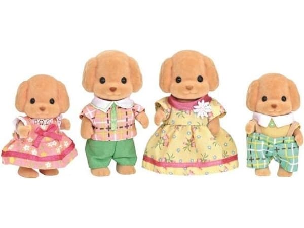 Sylvanian Families Toy Poodle Family
