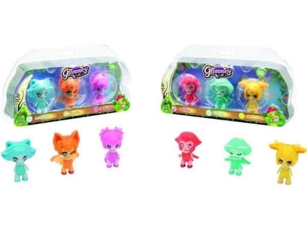 Cobi Glimmies 3 Figures - different types