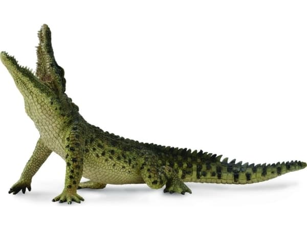 CollectA Nile Crocodile Leaping with movable jaw XL toy