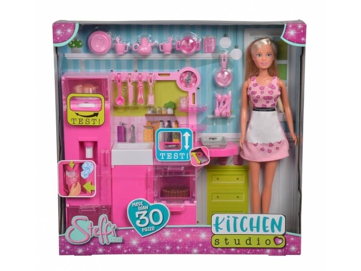Simba Doll Steffi 29cm in the kitchen (105733342)