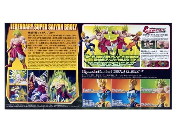 „Bandai“ – „Standard Dragon Ball Z“ legendinis „Super Saiyan Broly“, 58090