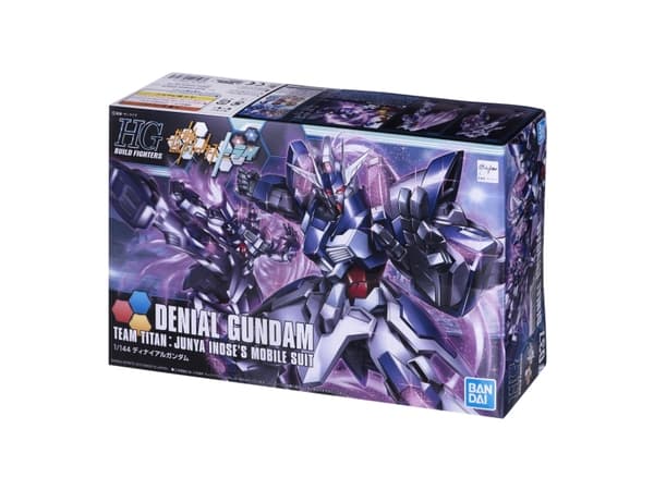 Samlerfigur BANDAI HGBF 1/144 DENIAL GUNDAM
