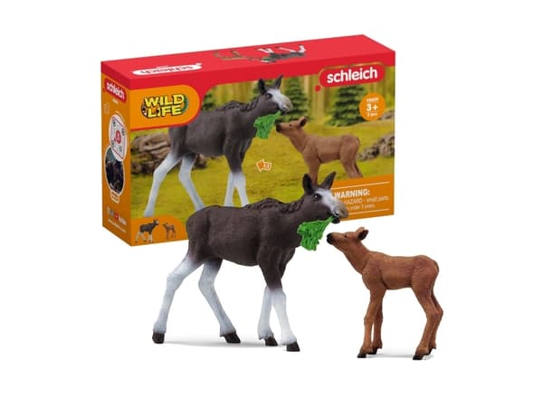 Schleich Moose Family