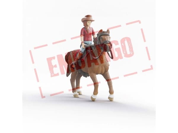 SCHLEICH HORSE CLUB Hannah &amp; Cayenne