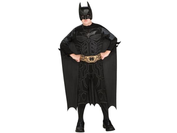 Rubie''s 881286, Fancy kostyme, Barn, Hankjønn, Superhelt, Batman: Dark Knight Trilogy, Sort