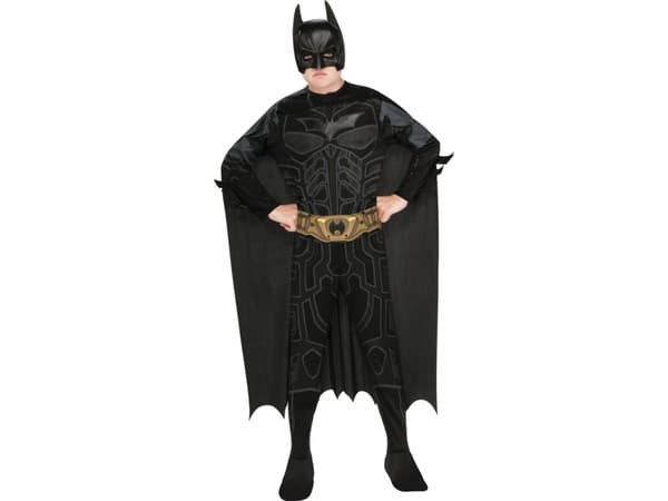 Rubie''s 881286, Fancy kostyme, Barn, Hankjønn, Superhelt, Batman: Dark Knight Trilogy, Sort