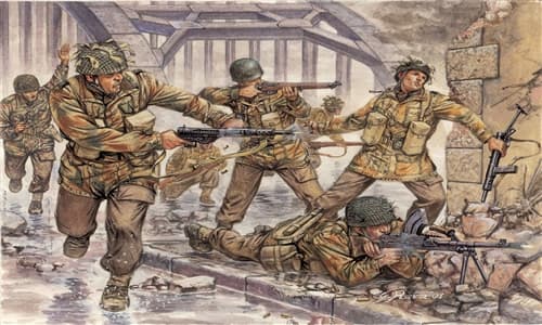 Italeri British Paratroopers, 8 vuosi/vuosia, Beige, Muovi