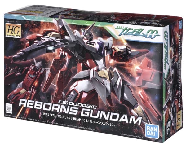 HG 1/144 Reborns Gundam samleobjekt