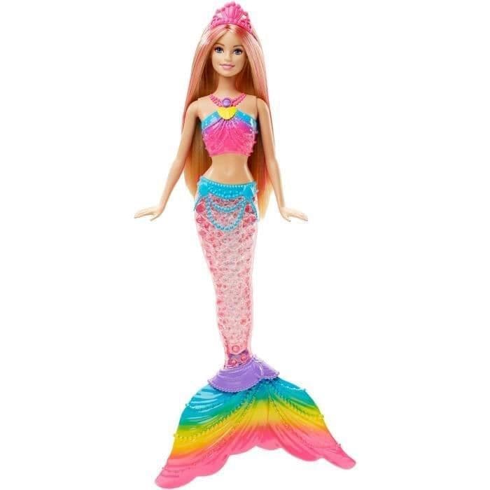BARBIE - Sirene farver og lys