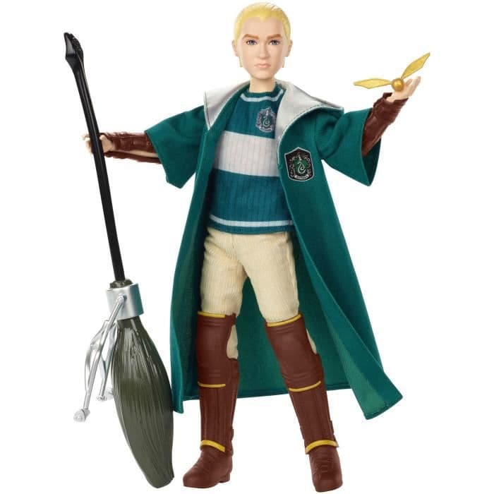 HARRY POTTER - Draco Malfoy Quidditch Doll - 27 cm Figurine Doll - 11 leder