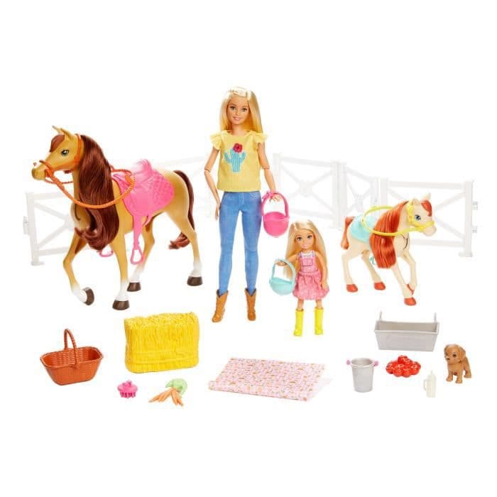 BARBIE - Barbie och Chelsea - Hästvänner