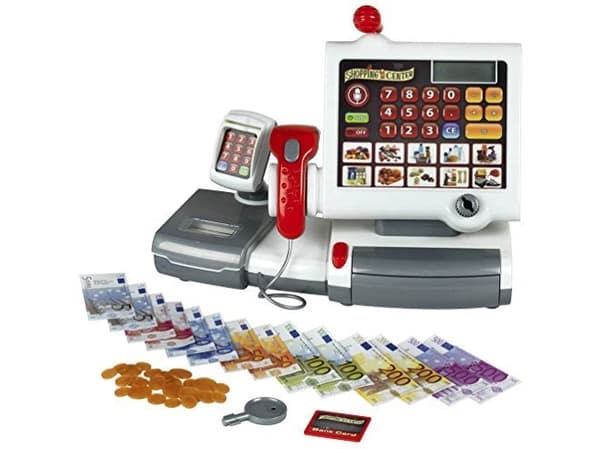 Theo Klein Electronic cash register, Gutt/Jente, Flerfarget