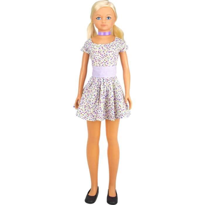 VICAM Giant Doll Maria - Lila klänning