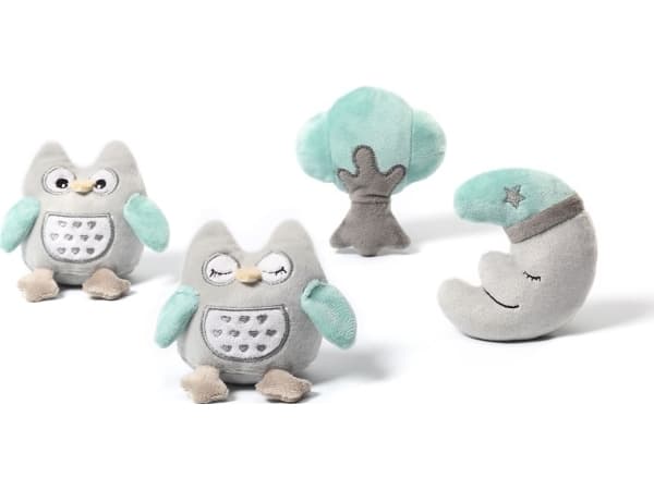 BabyOno Spjälsängskarusell med speldosa OWL SOPHIA